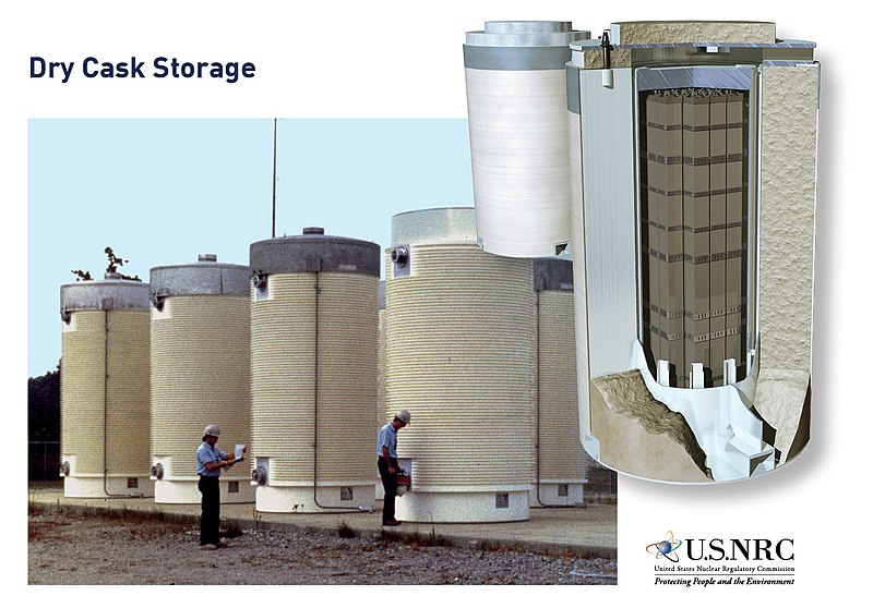 File:Dry Cask Storage of Spent Nuclear Fuel (36801710635).jpg